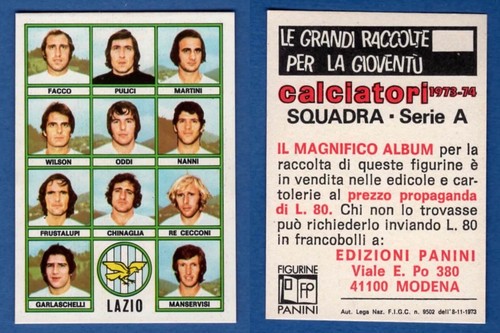 Figurina calciatori panini - figurina,
